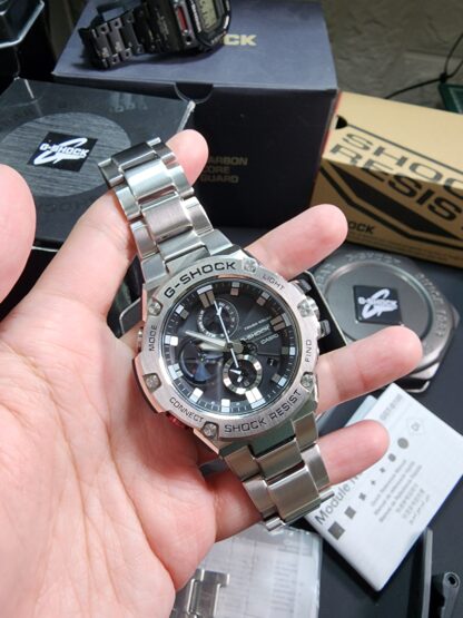 Jam Tangan Casio G-Shock GST B100D Istimewa Bonus 2 Strap - Gambar 12